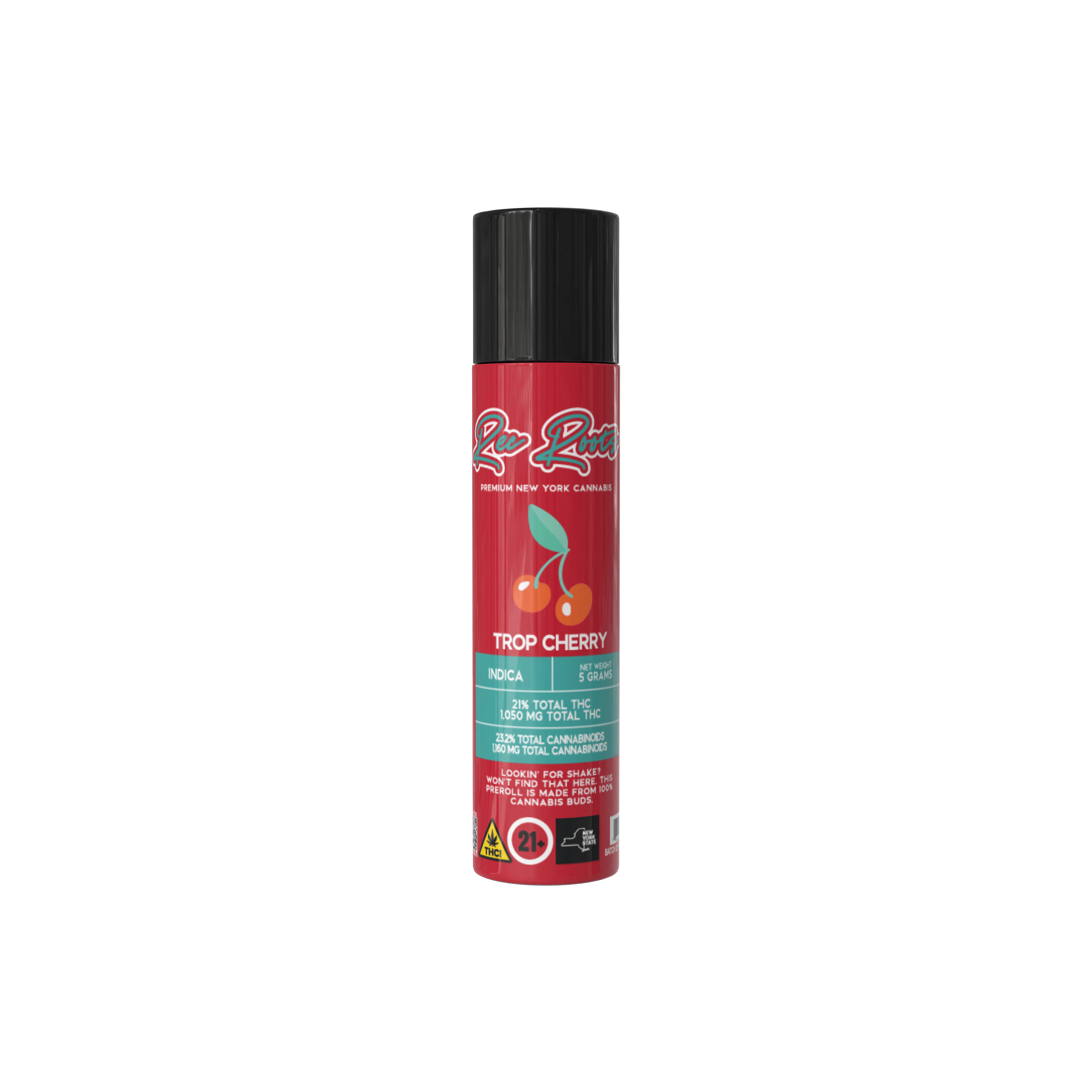 Rec Roots - Trop Cherry | Joints | 1g each | 5pk - 1