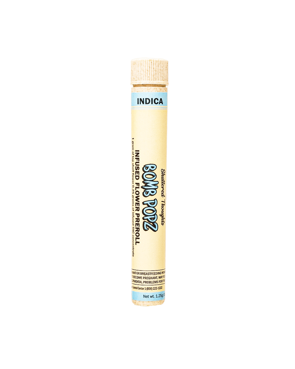 Shattered Thoughts - Shattered Thoughts | Bomb Popz | Infused Joint | Indica | 1.25g - 1