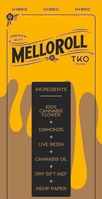 Mello Gold - Mello Gold | Zelato | Moonrock Infused Joint | 1.5g - 1