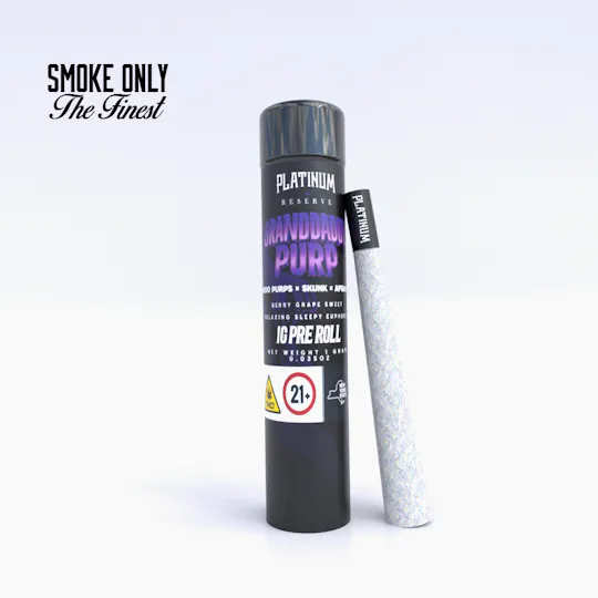 Platinum Reserve - Platinum Reserve I Granddaddy Purp | Joint | 1g - 1