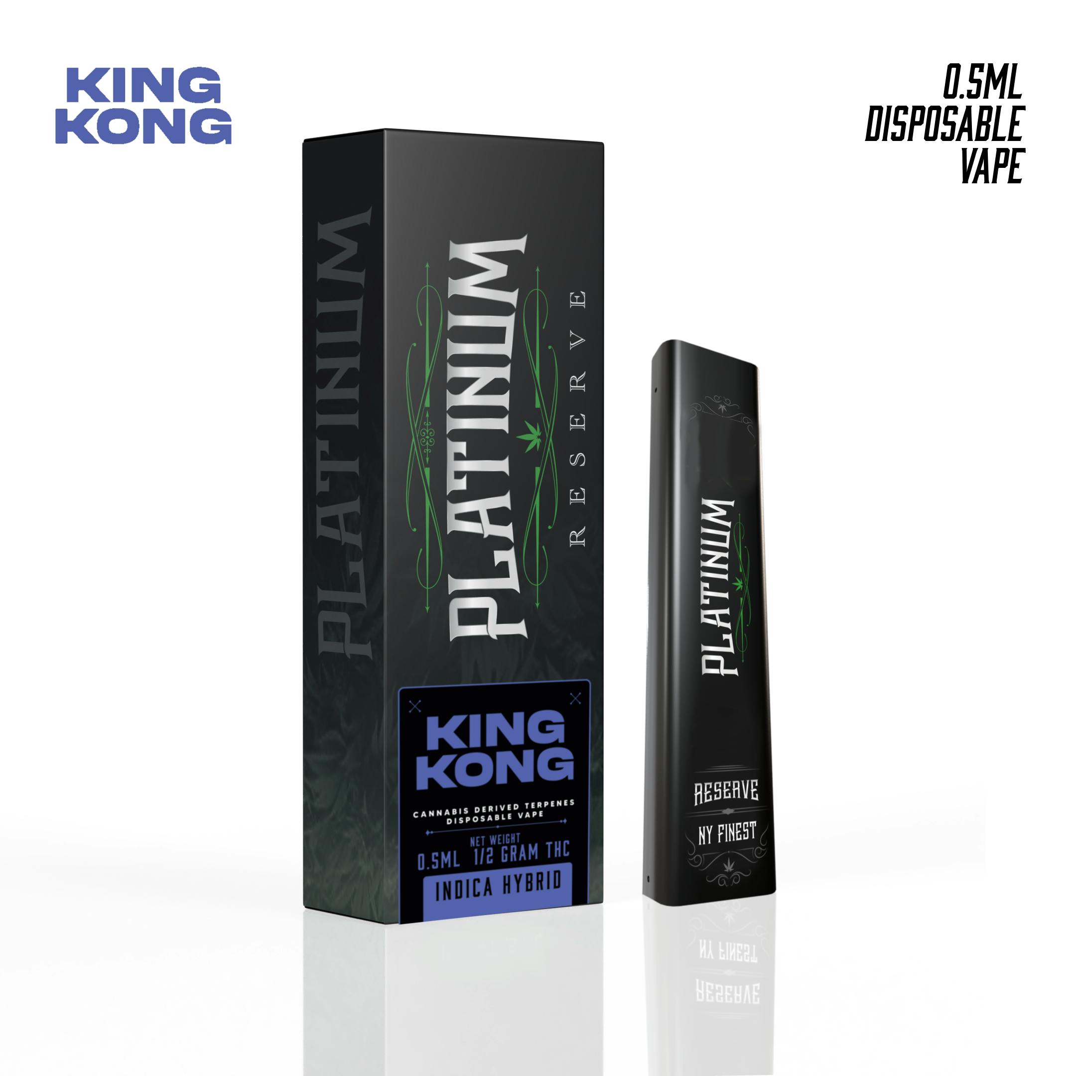 Platinum Reserve - King Kong | Disposable | 0.5g - 1