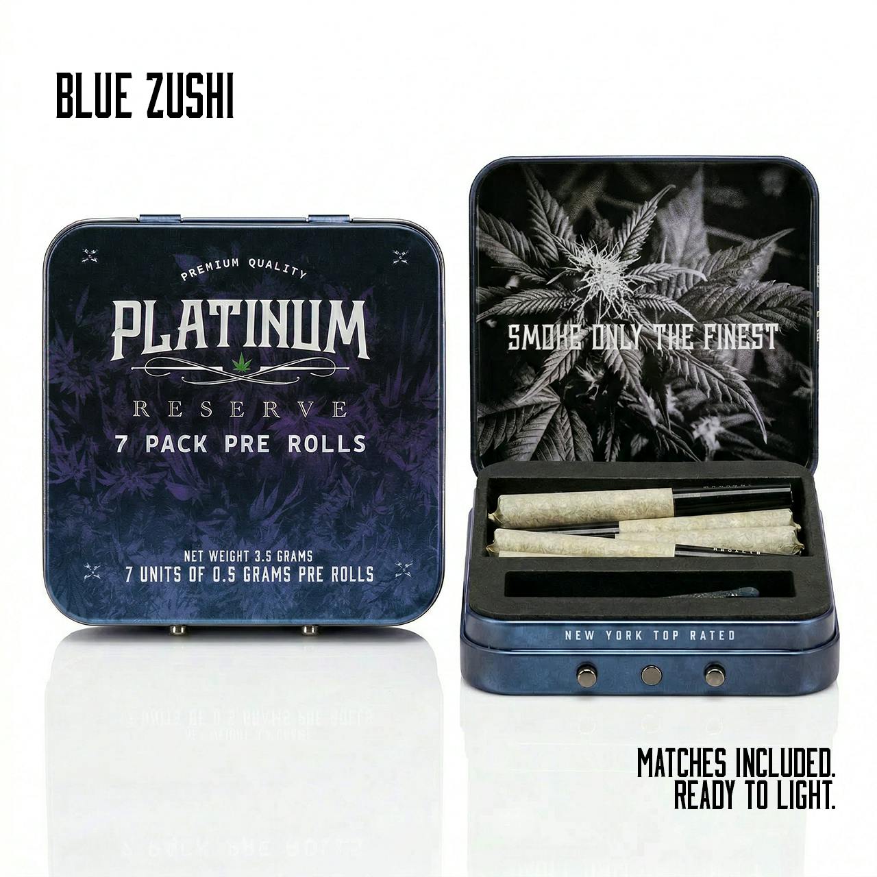Platinum Reserve - Platinum Reserve I Blue Zushi | Minis | 0.5g each | 7pk - 1