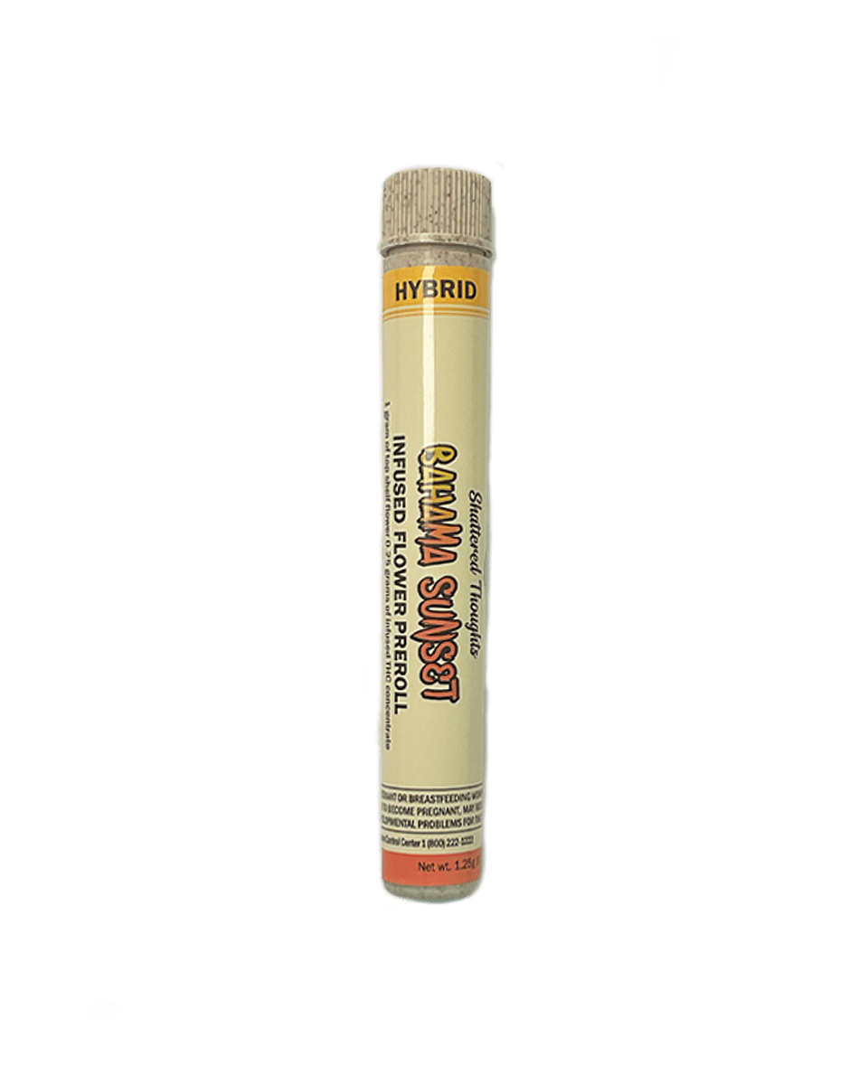 Shattered Thoughts - Shattered Thoughts | Bahama Sunset | Infused Joint | Sativa | 1.25g - 1