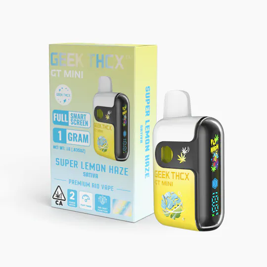Geek Thcx - GEEK THCX | Super Lemon Haze | Disposable | 1g - 1