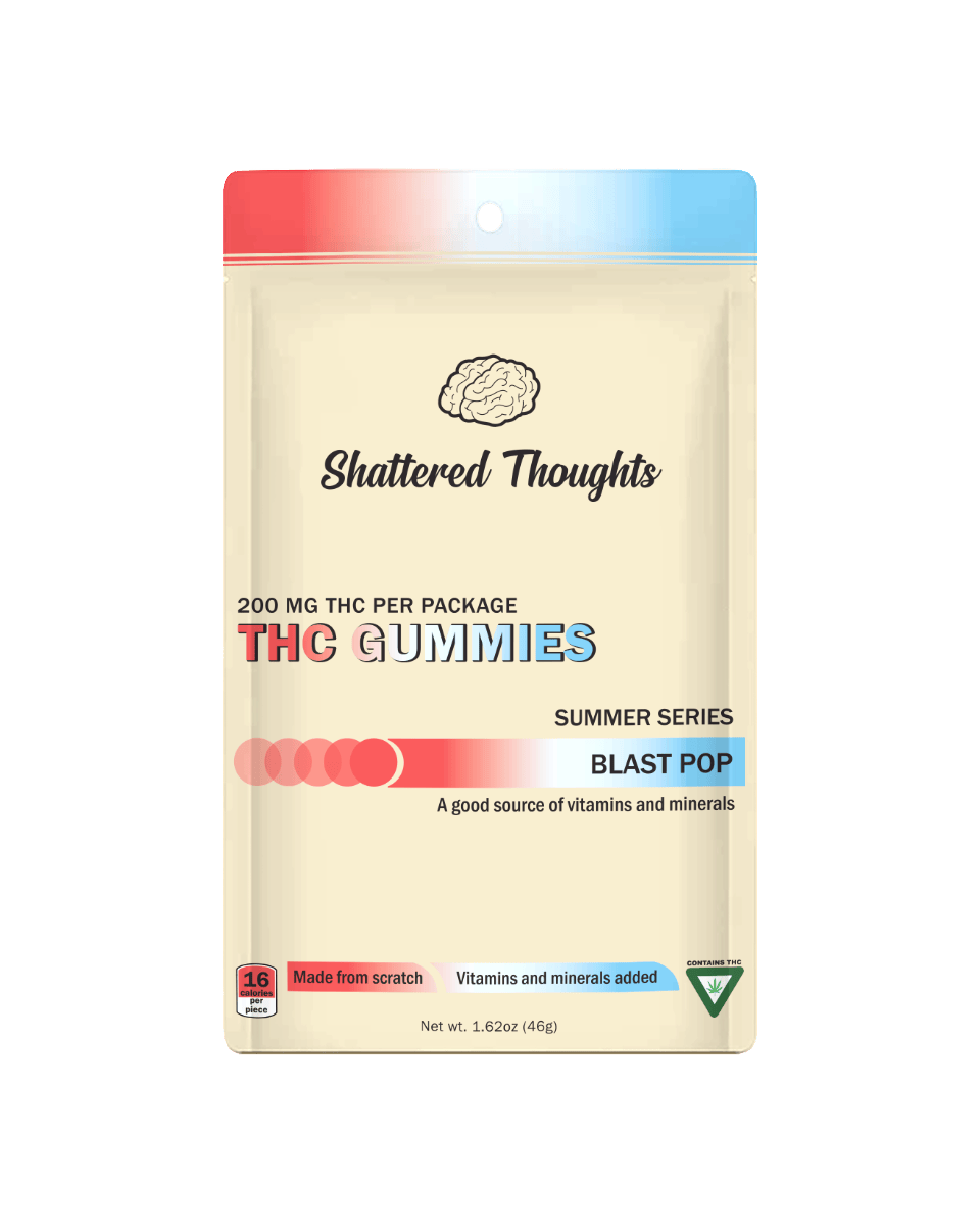 Shattered Thoughts - Shattered Thoughts | Blast Pop Gummies | 200mg | 10ct | 20mg/ea - 1