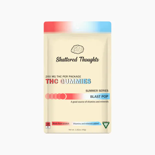 Shattered Thoughts - Shattered Thoughts | Blast Pop Gummies | 200mg | 10ct | 20mg/ea - 1