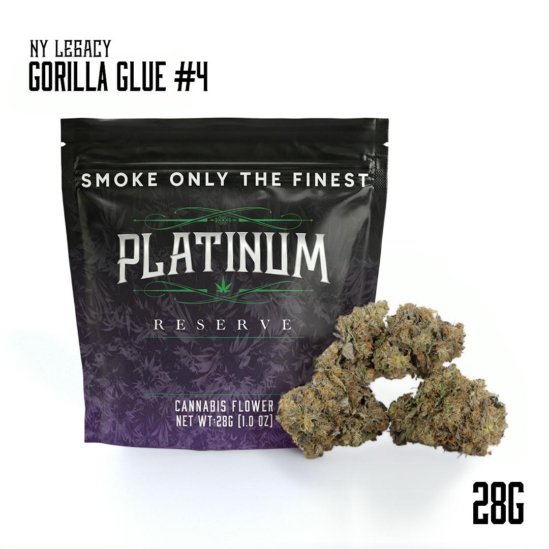 Platinum Reserve - Gorilla Glue #4 | Big Buds | 28g - 1