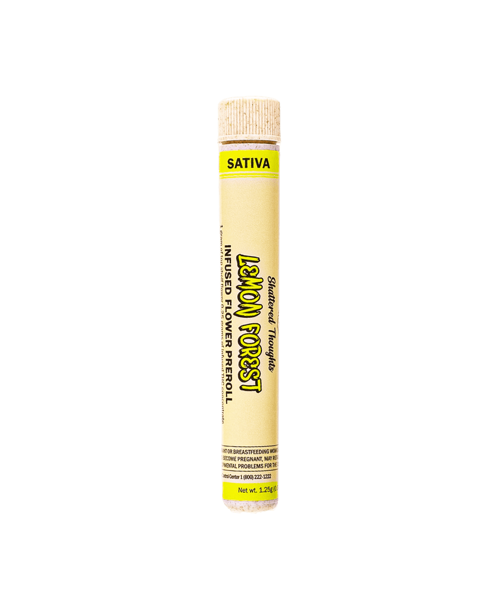 Shattered Thoughts - Shattered Thoughts | Lemon Forest | Infused Joint | Sativa | 1.25g - 1