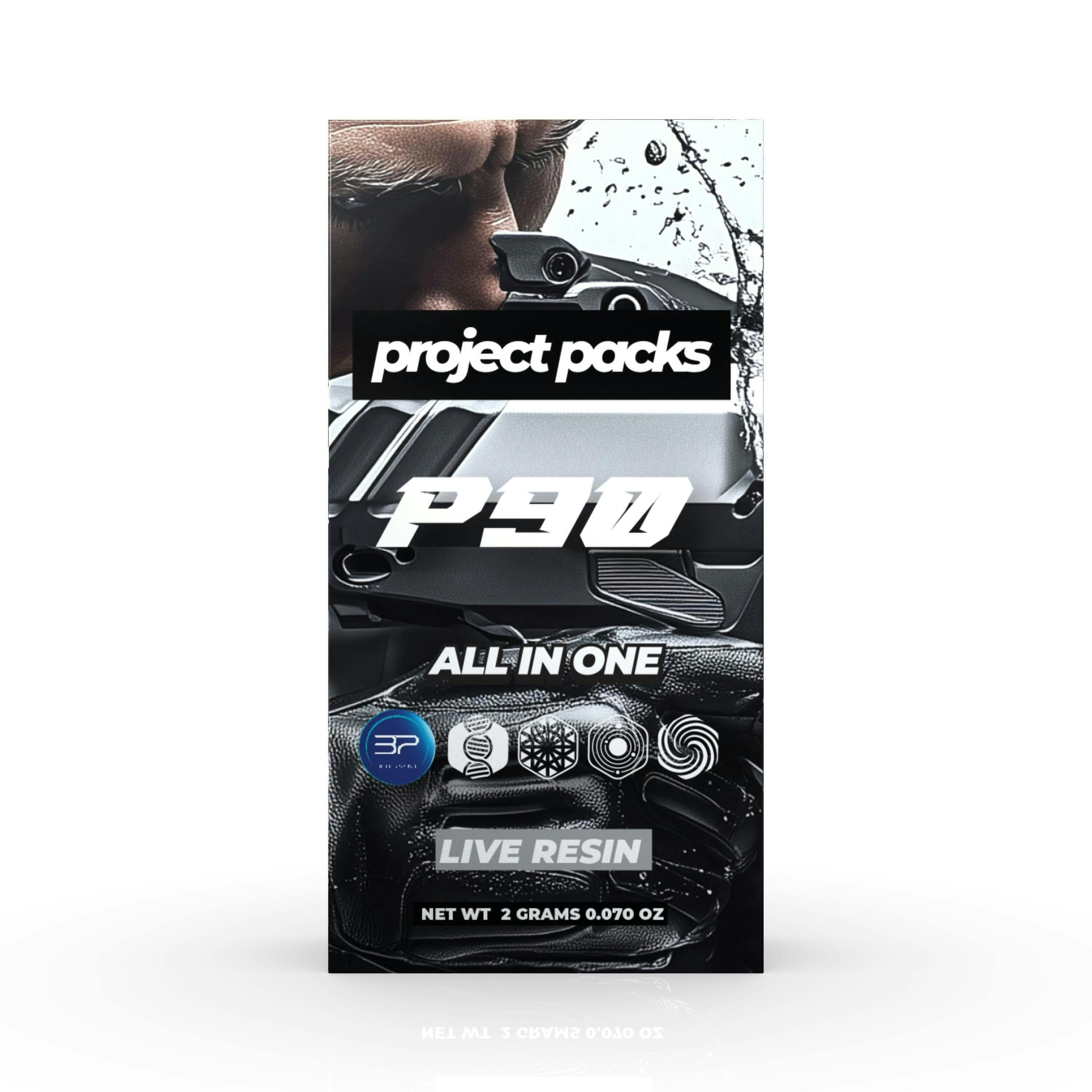 Project Packs - P90 | Live Resin Disposable | 2g - 1