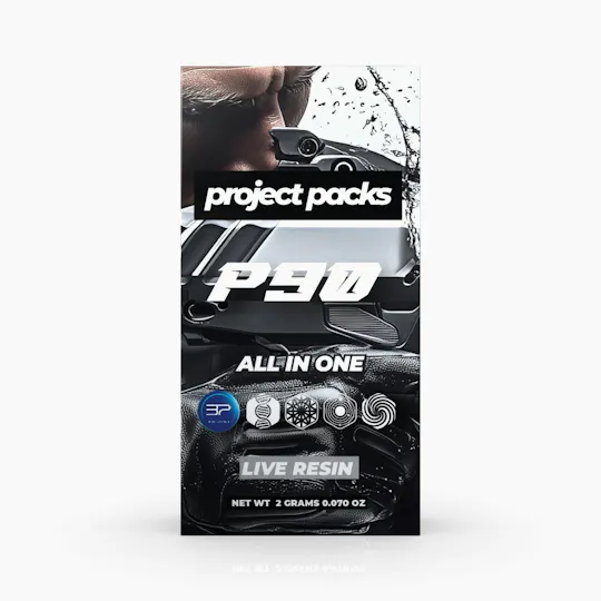 Project Packs - P90 | Live Resin Disposable | 2g - 1
