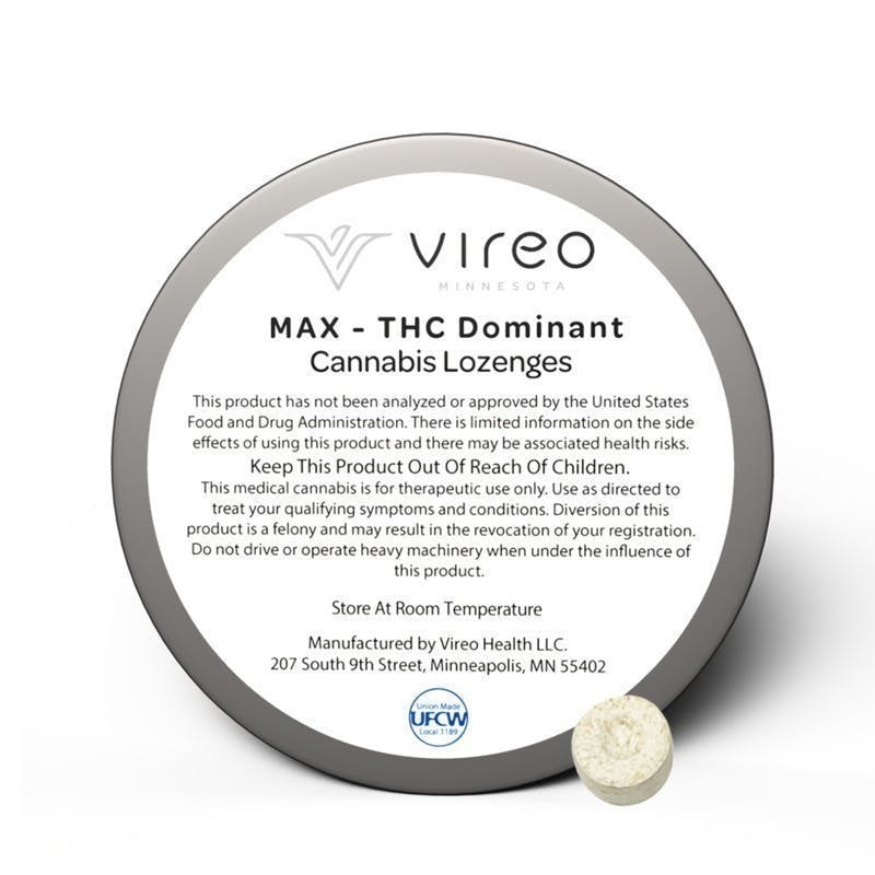Vireo - MAX | Pineapple Lozenges | 1500mg | 30ct | 50mg/ea - 1