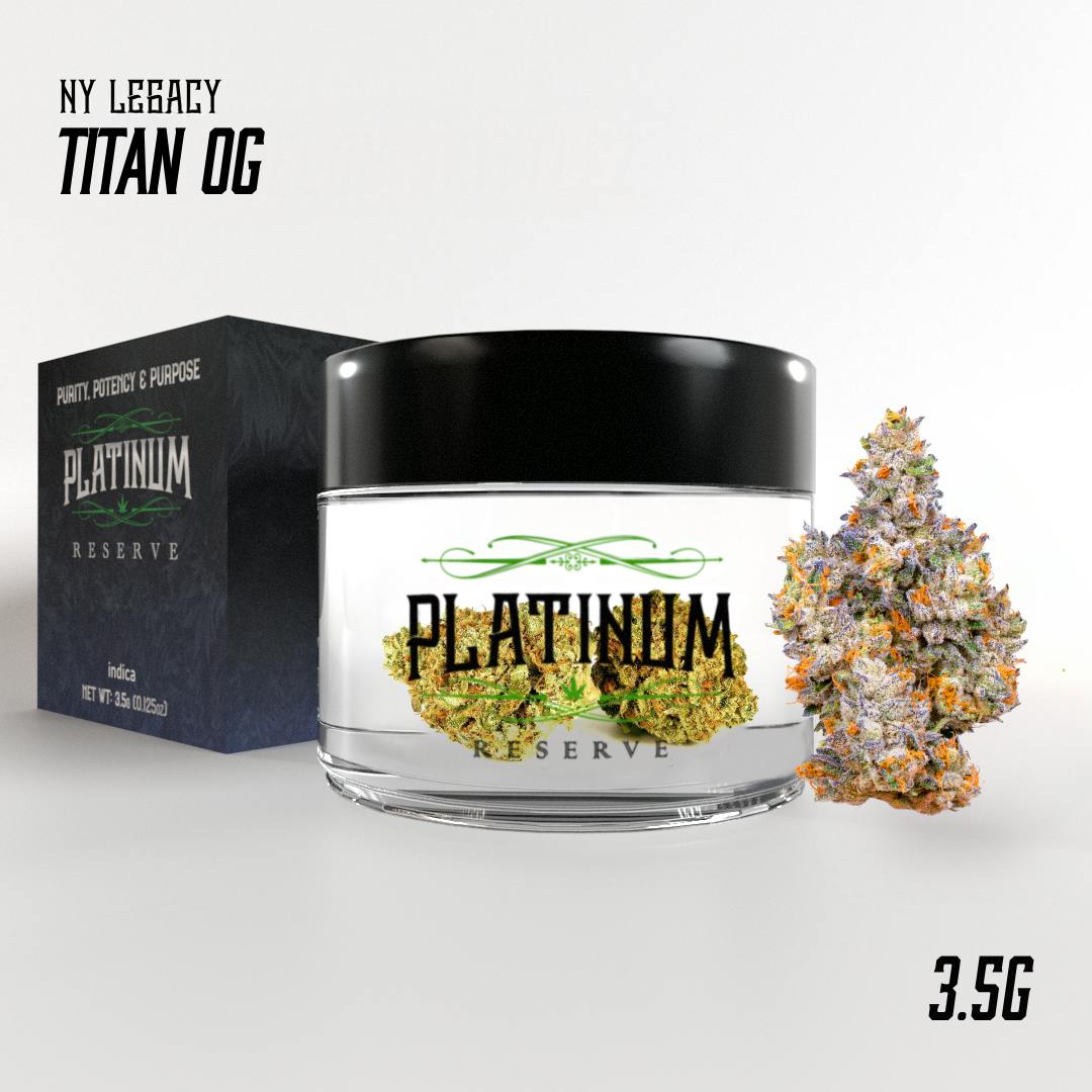 Platinum Reserve - Titan OG | Big Buds | 3.5g - 1