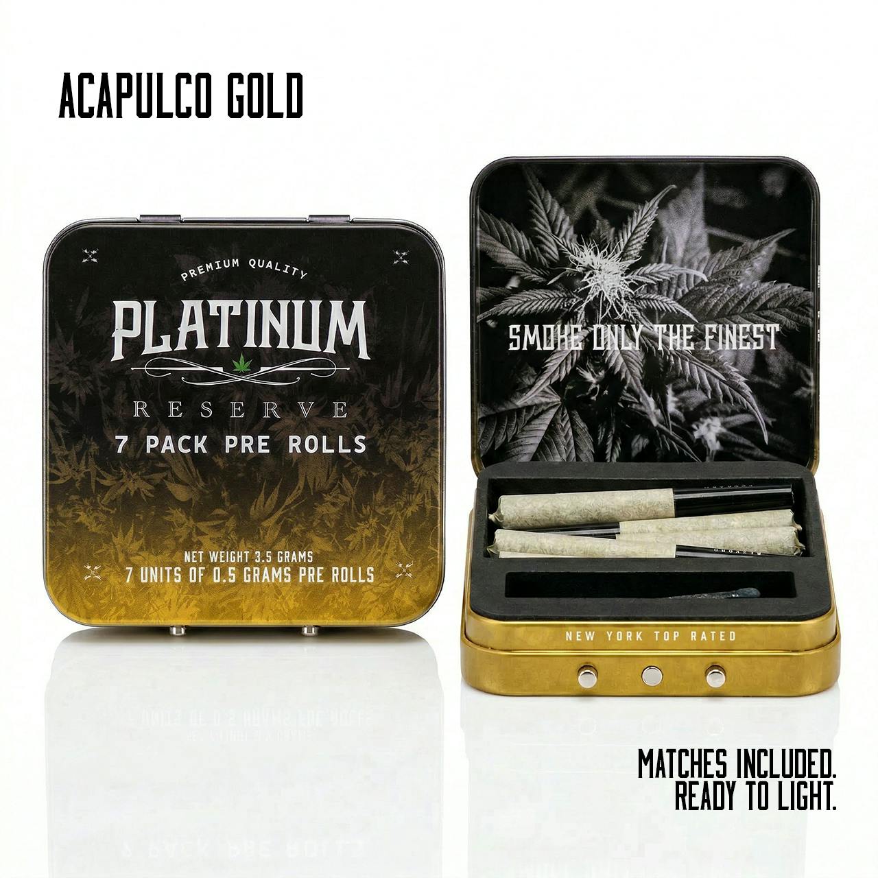 Platinum Reserve - Platinum Reserve I Acapulco Gold | Minis | 0.5g each | 7pk - 1
