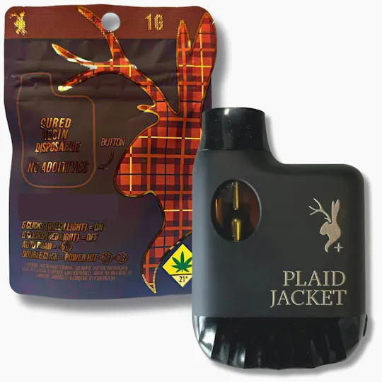 Plaid Jacket - Ethiopian Sky Cuddler | Disposable | 1g - 1