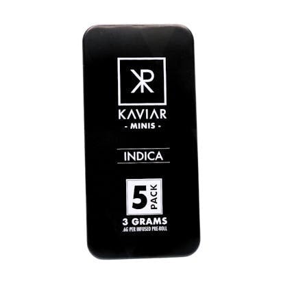 Kaviar MS - Kaviar MS | James Weed x Chem Cookies | Infused Joints | 0.6g each | 5pk - 1