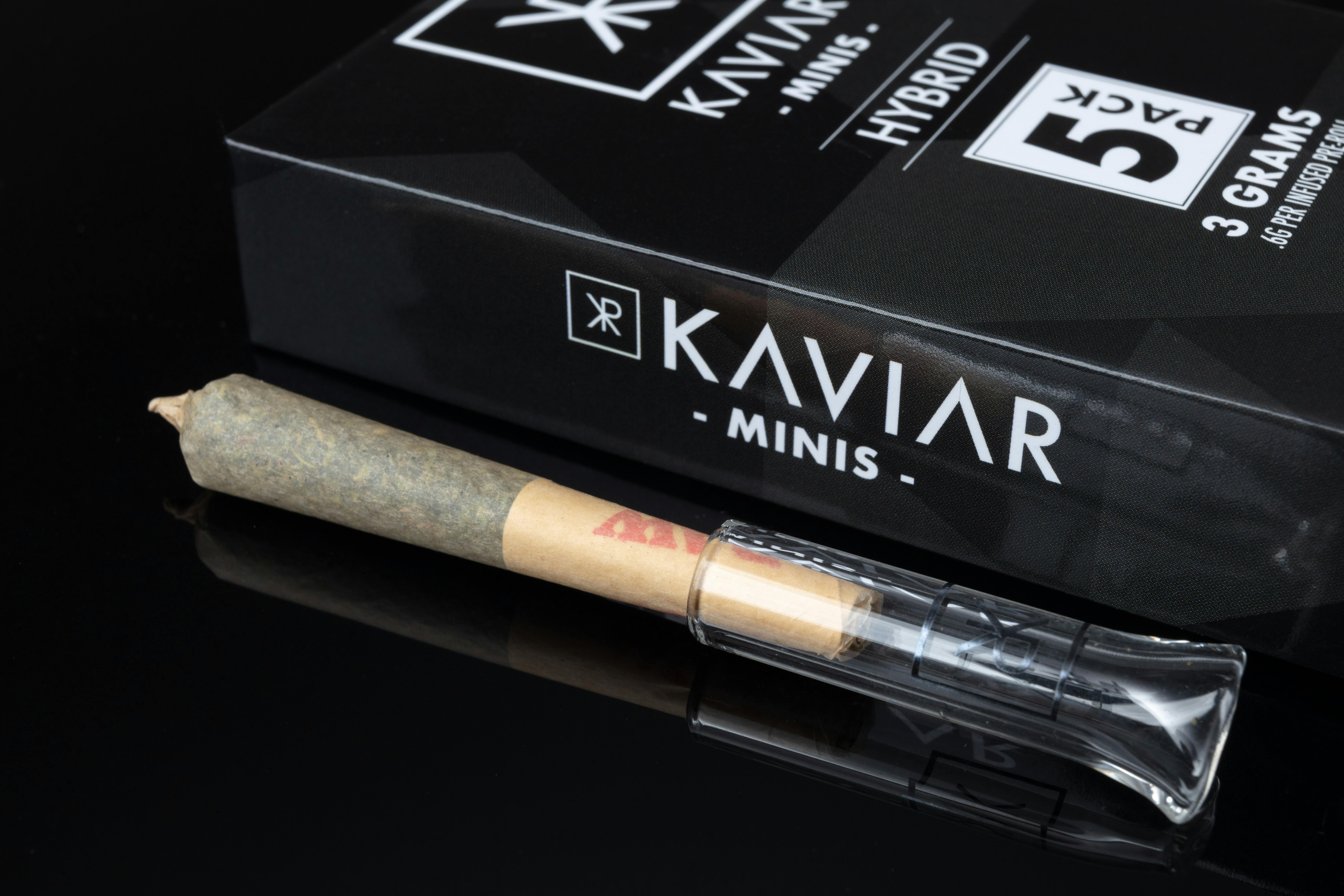 Kaviar MS - Kaviar MS | Quik Runtz x OG Kush | Infused Joints | 0.6g each | 5pk - 1