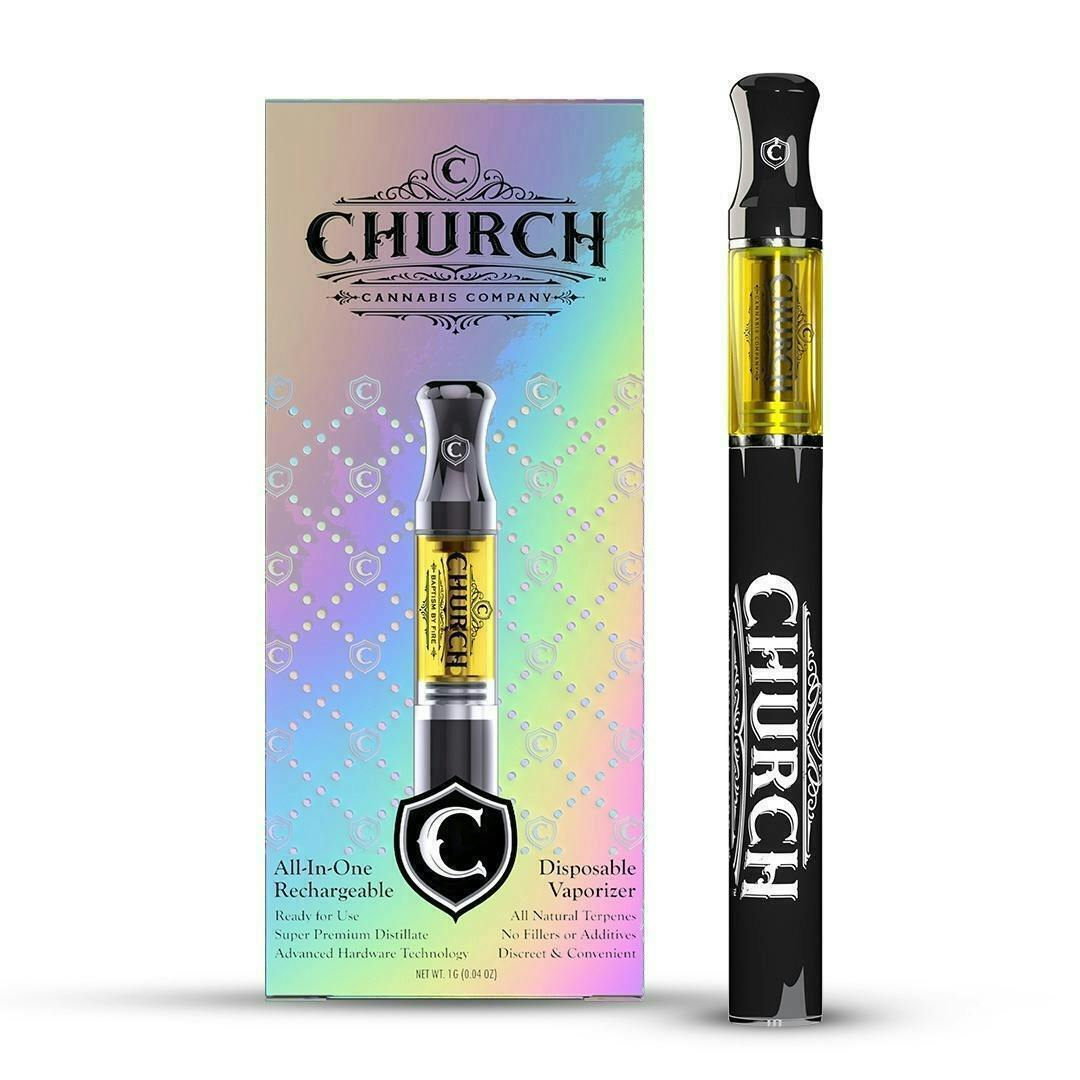 Church Cannabis Company - Church Cannabis | Hawaiian Snowcap | Disposable | 0.85g - 1