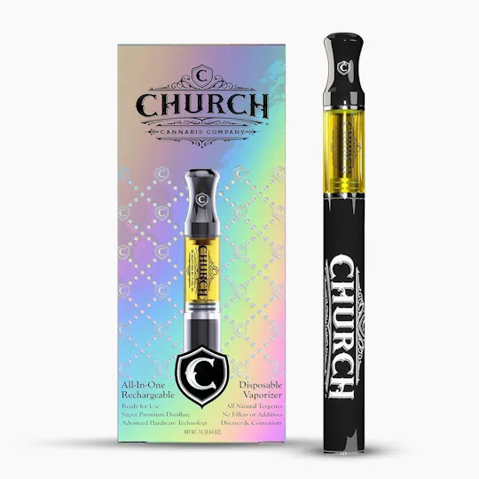 Church Cannabis Company - Church Cannabis | Hawaiian Snowcap | Disposable | 0.85g - 1