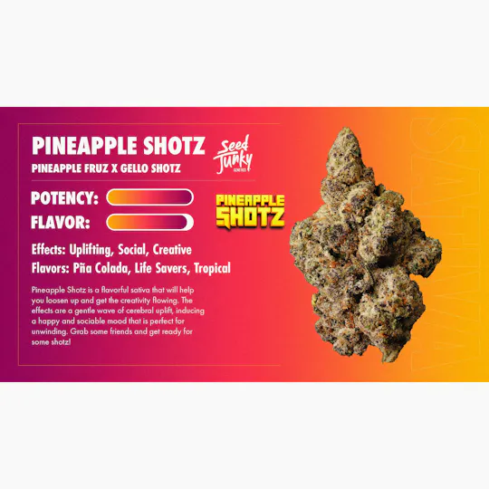 Seed Junky - Pineapple Shotz | Smalls | 14g - 1