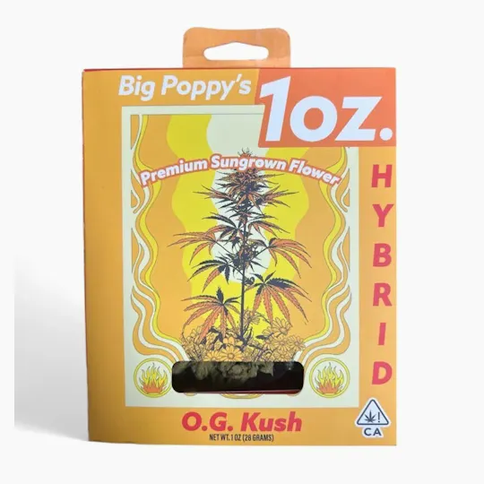 Poppy’s - Poppy's | Big Poppy's | OG Kush | Big Buds | 28g - 1