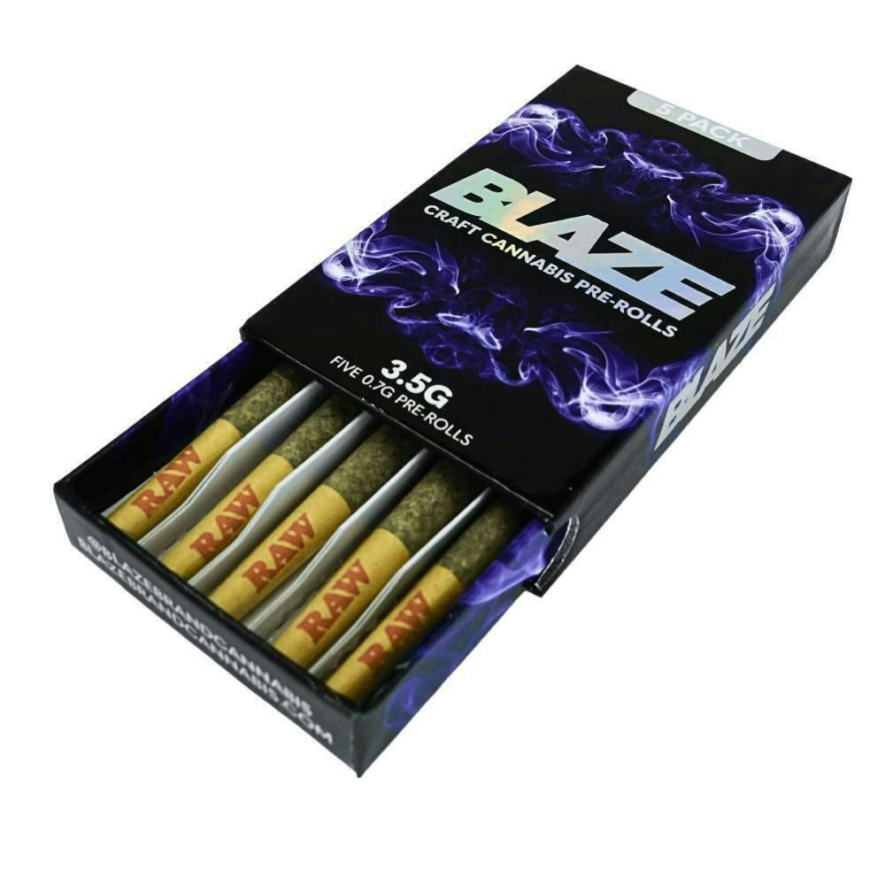 Blaze Craft Cannabis - Blaze Craft | Apricot Chem | Joints | 0.7g each | 5pk - 1