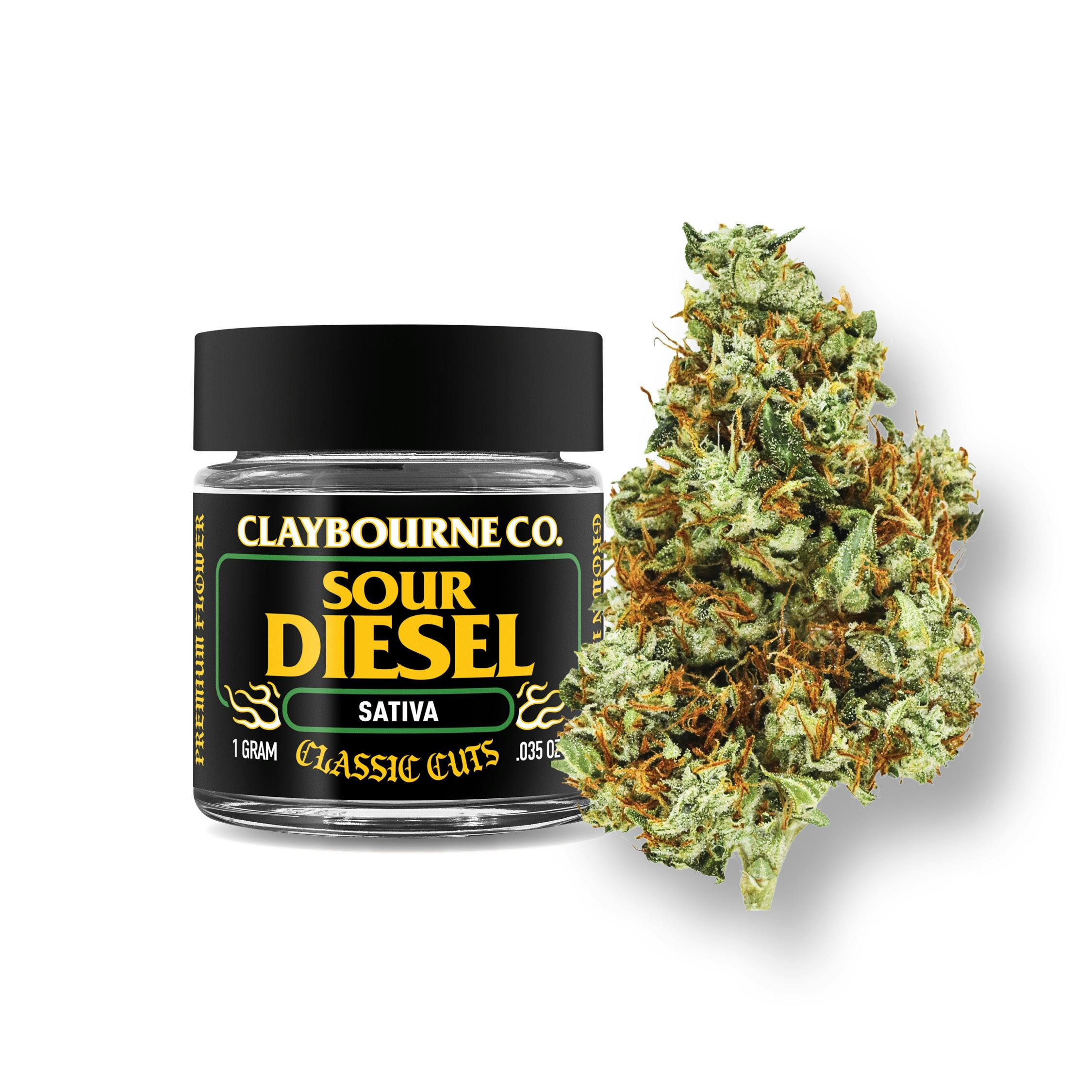 Claybourne Co. - Sour Diesel (1g) - Classic Cuts - 1