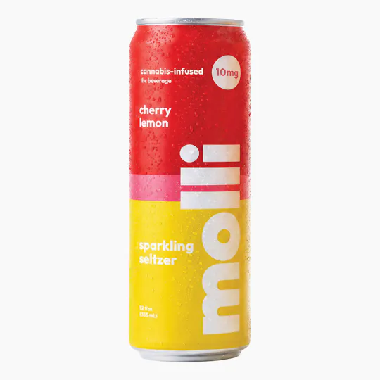 Molli - Molli Cherry Lemon Fruit Seltzer 4 pack | 10mg each | 12 fl oz - 1