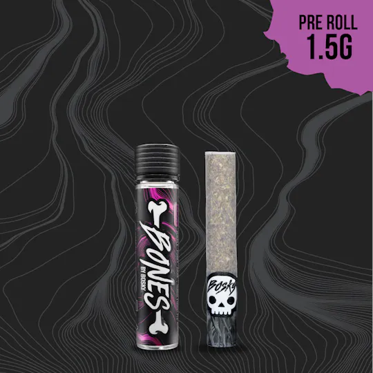 Bosky Genetics - BOSKY | Gelato #41 | Bones Pre-Roll | Purps | 1.5g - 1