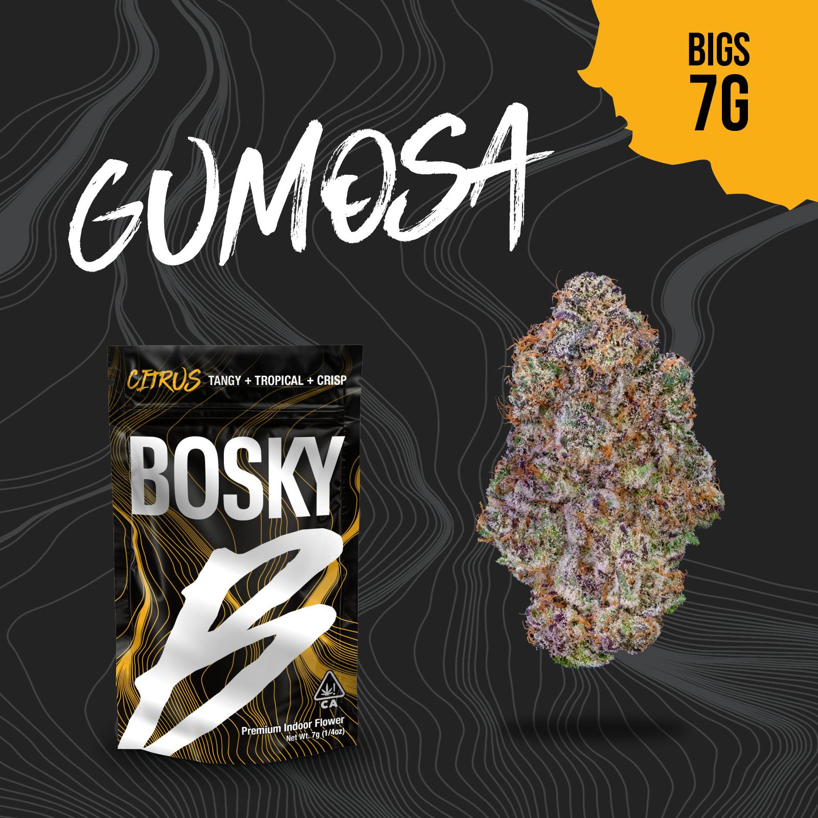 Bosky Genetics - BOSKY | Gumosa | Big Buds | Citrus | 7g - 1