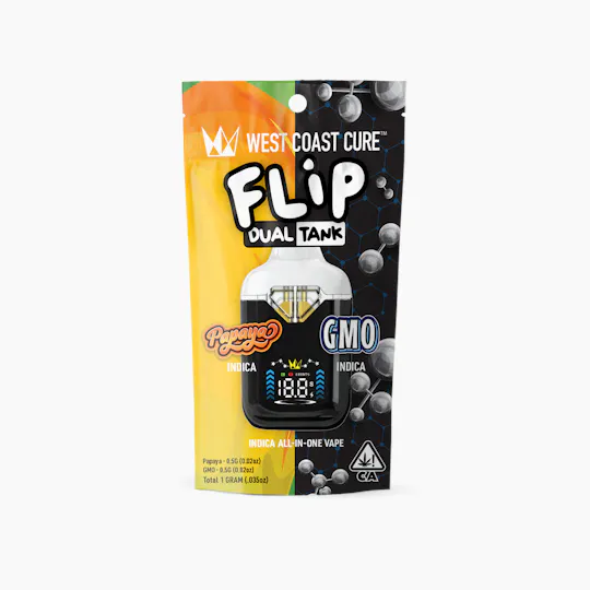 West Coast Cure - Papaya x GMO - 1G AIO CUREbar Flip - 1