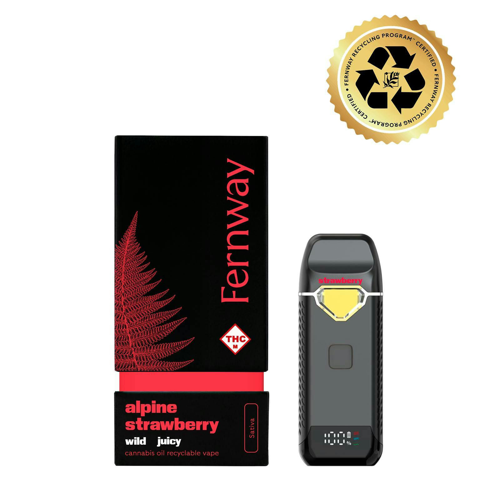 Fernway - Alpine Strawberry | Flavor Line | All-In-One Traveler PRO | 2.0g - 1