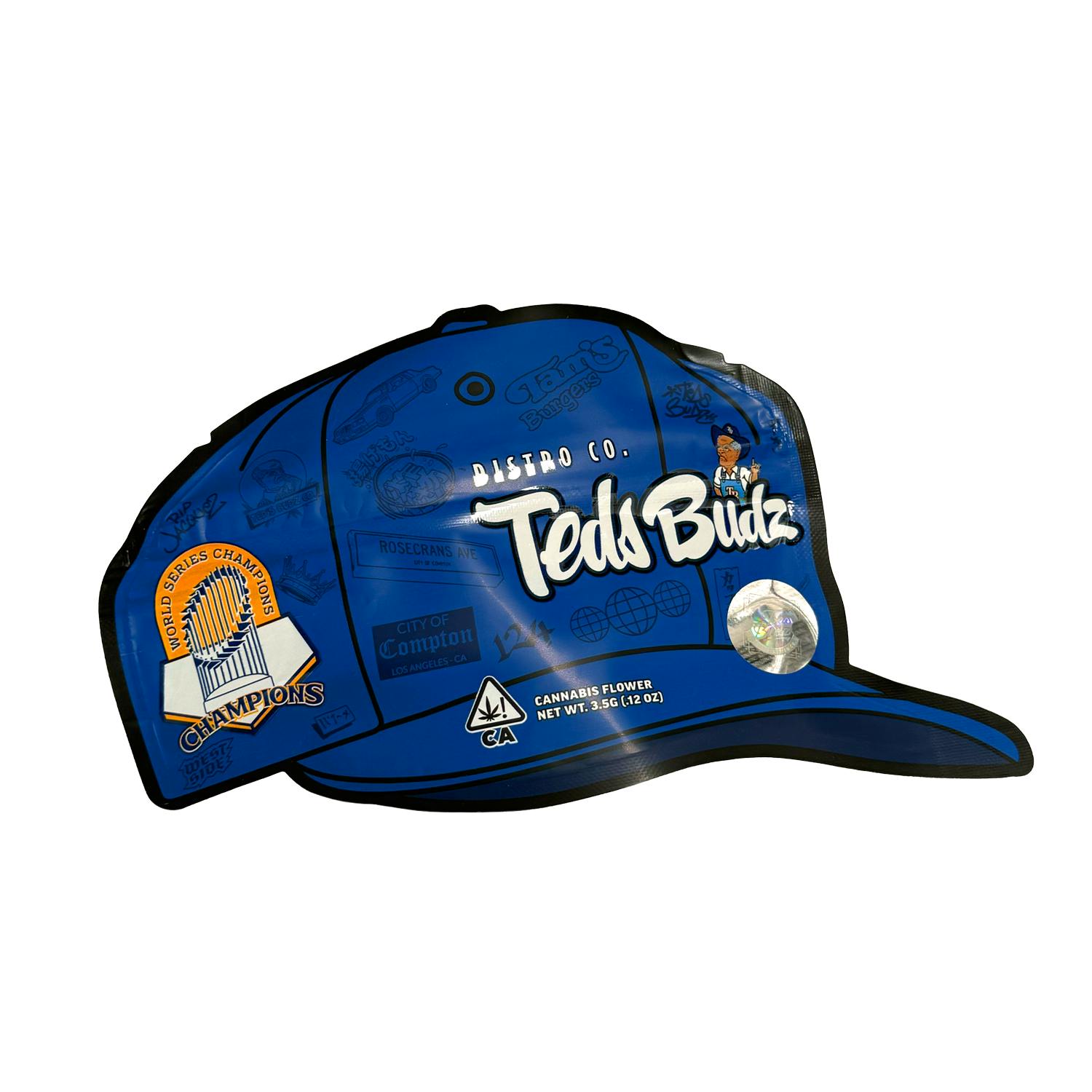 TEDS BUDZ - Teds Budz | Blue Burgundy | 3.5g - 1
