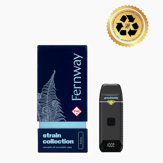 Fernway - Granddaddy Purple | Strain Collection | All-In-One Traveler PRO | 1.0g - 1