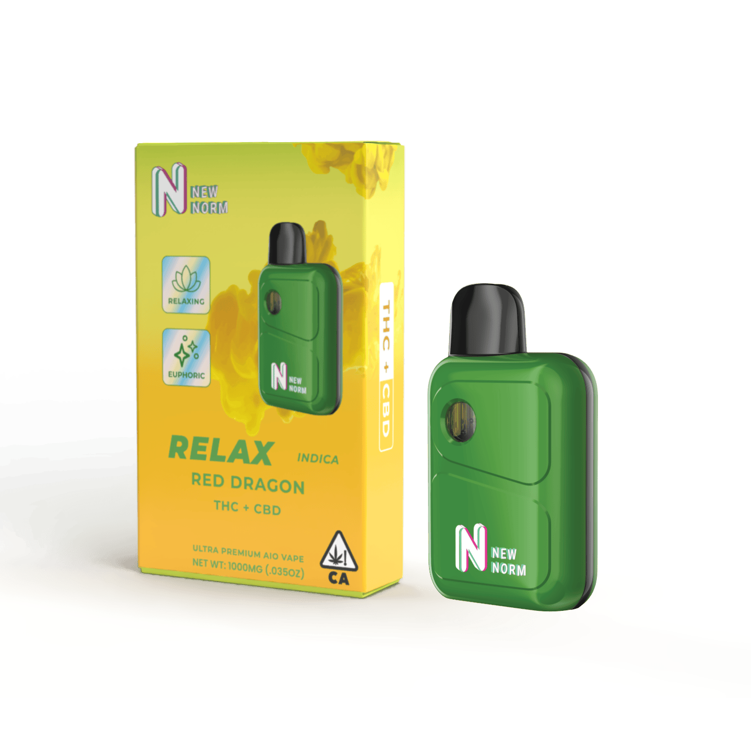 New Normal - New Normal | Effect | Relax Red Dragon | Disposable | 1g - 1