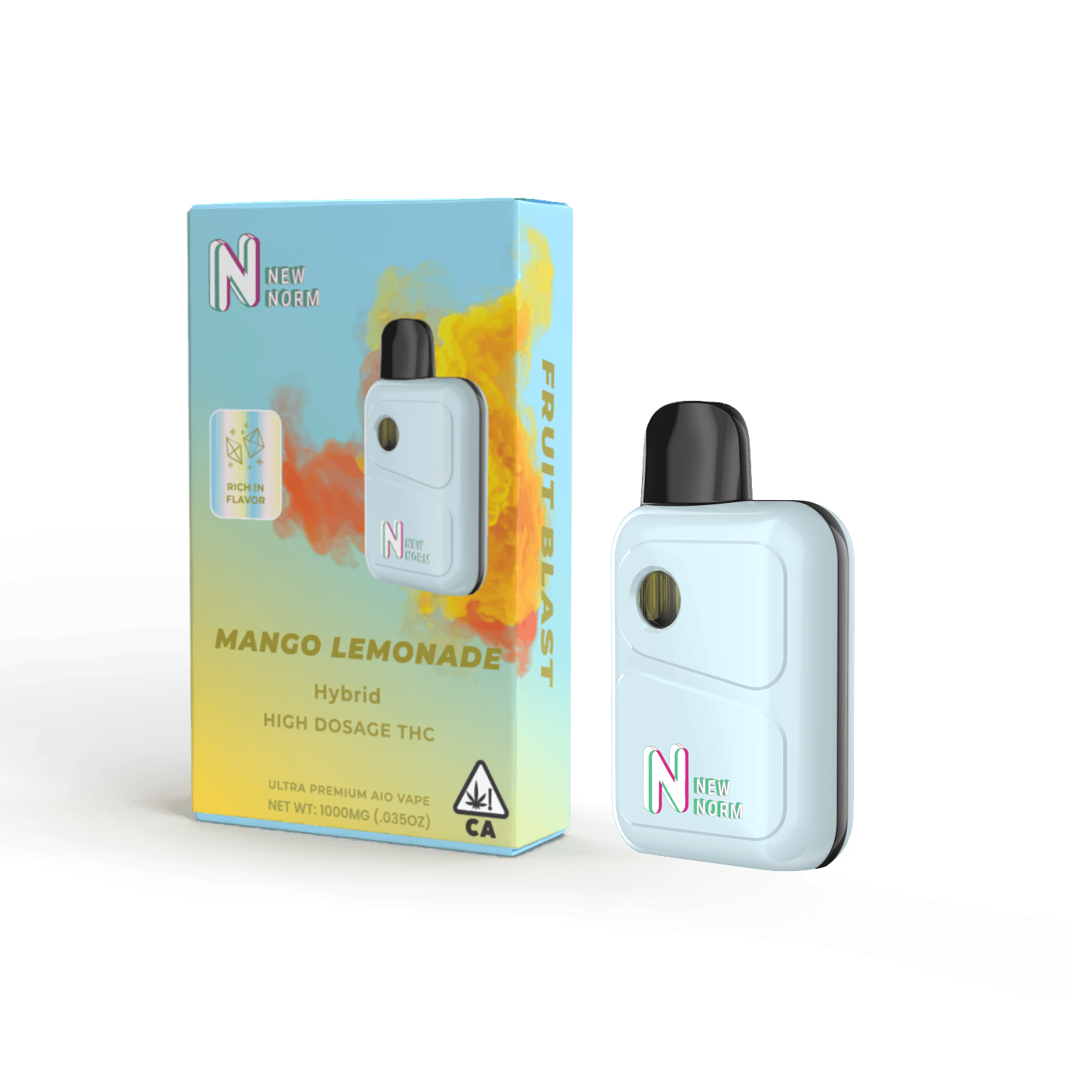 New Normal - New Normal | Fruit Blast | Mango Lemonade | Disposable | 1g - 1