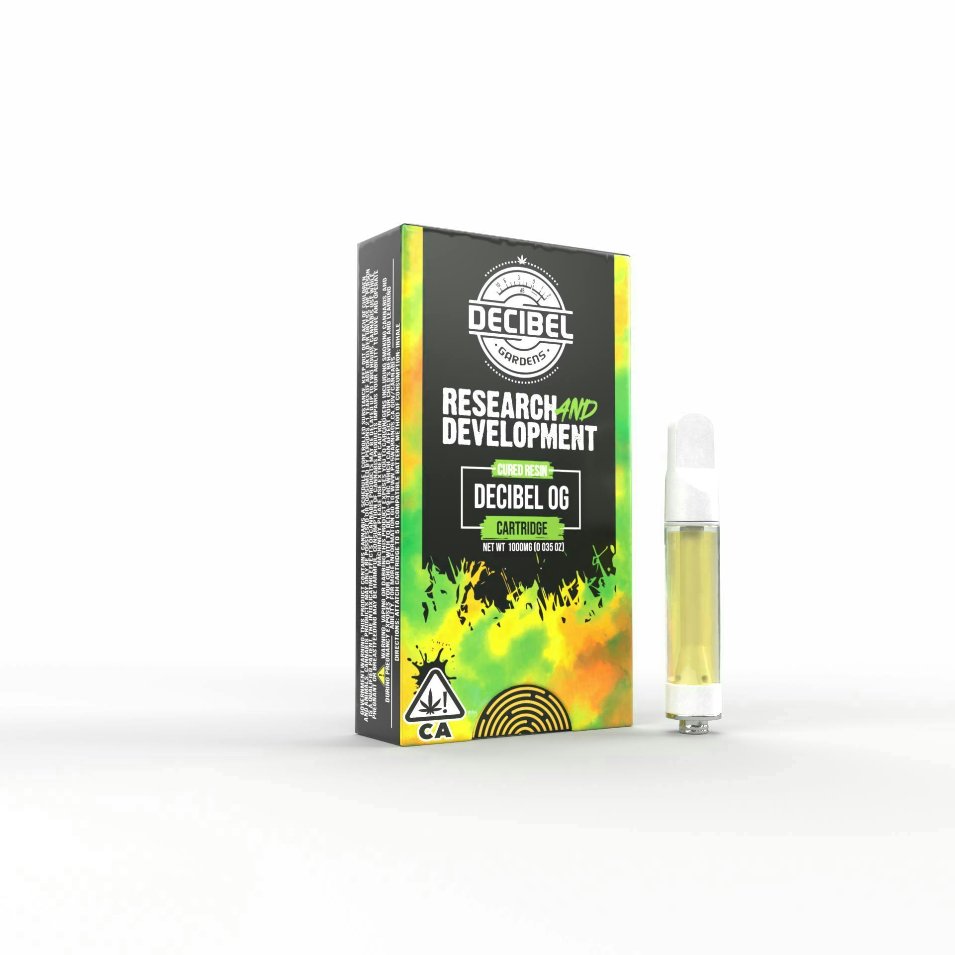 Decibel Gardens - Decibel OG | Resin Cartridge | 1g - 1