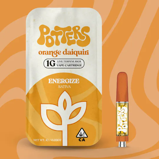 Potters - Orange Daiquiri | Live Resin Cartridge | 1g - 1