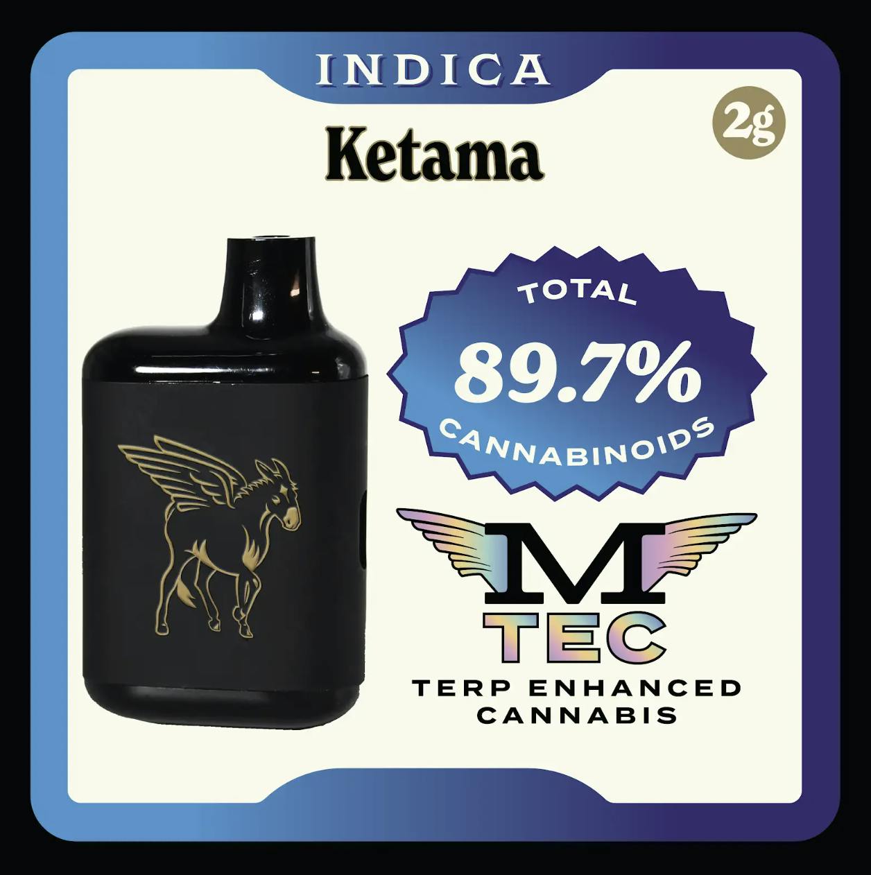 Mule Extracts - Mule Extracts | Ketama | Dank Tank LR Disposable | 2g - 1