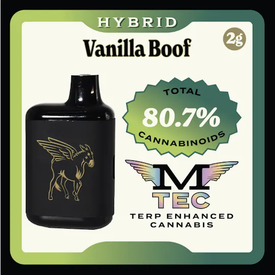 Mule Extracts - Mule Extracts | Vanilla Boof | Dank Tank LR Disposable | 2g - 1