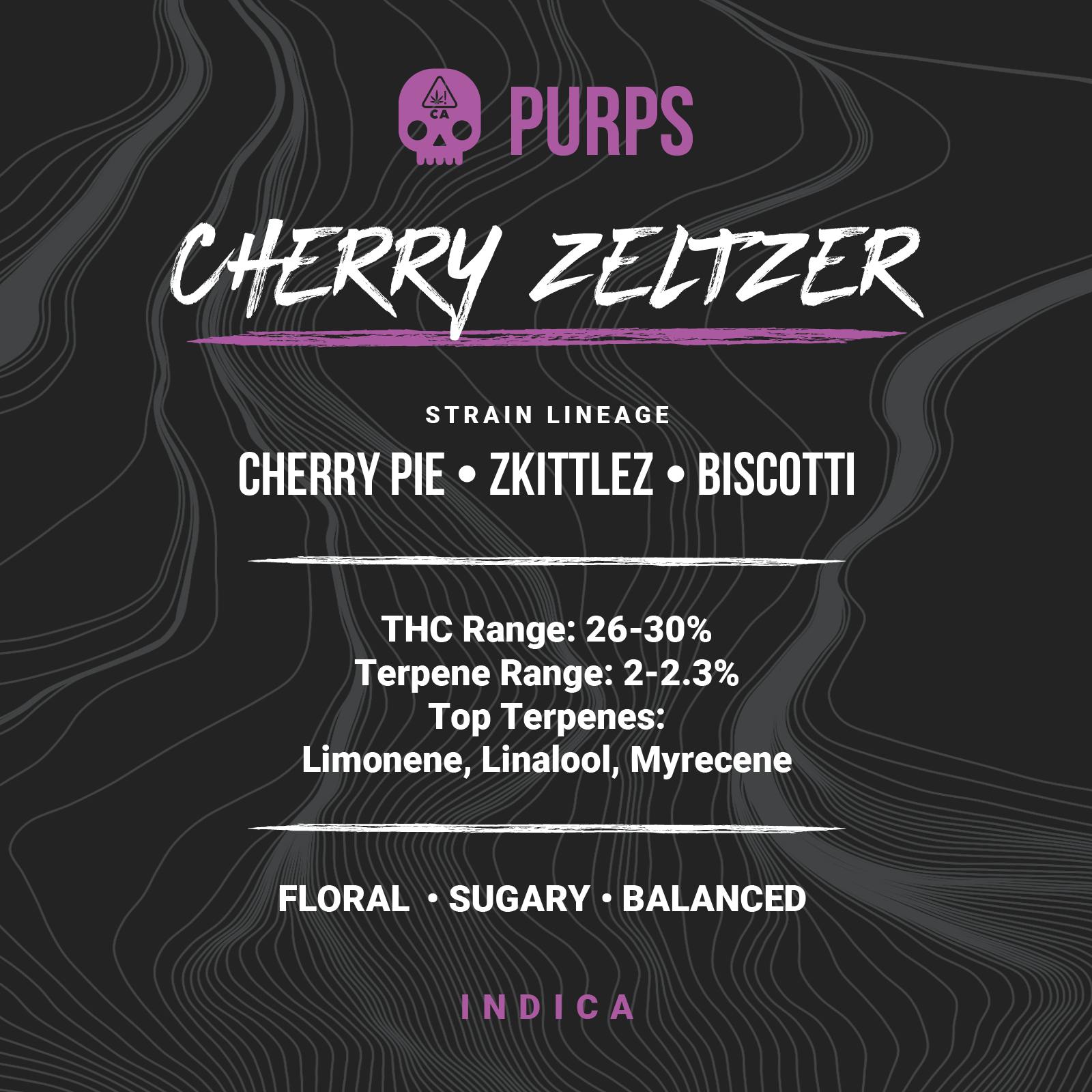 Bosky Genetics - BOSKY | Cherry Zeltzer | Purps | 1g - 1