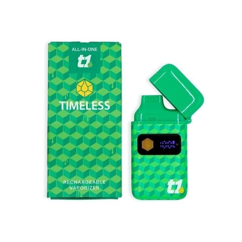 Timeless Vapes - Kona Gold | T1 Disposable | 1g - 1