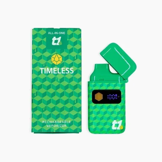 Timeless Vapes - Kona Gold | T1 Disposable | 1g - 1