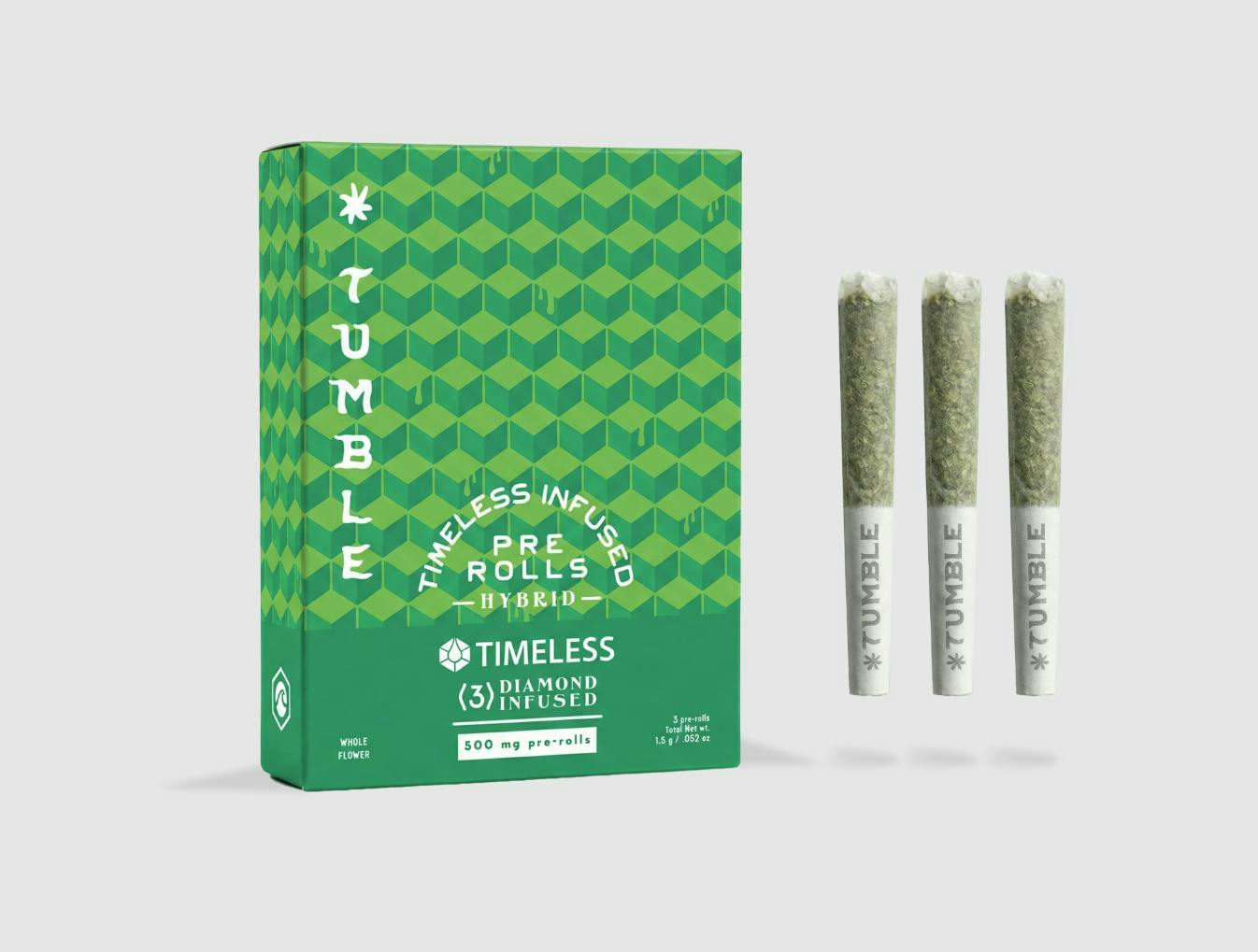 Timeless Vapes - Blue Dream | Tumble infused Minis | 0.5g each | 3pk - 1