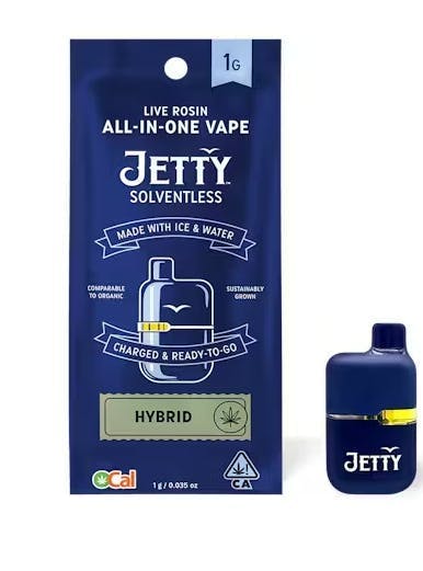 Jetty Extracts - Mini Tank | Gaslandia | Live Rosin Disposable | 1g - 1