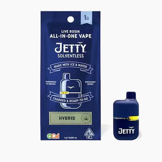 Jetty Extracts - Mini Tank | Gaslandia | Live Rosin Disposable | 1g - 1