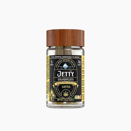 Jetty Extracts - Sour Strawberry x Tropicana Cookies | Rosin Infused Minis | 0.5g each | 5pk - 1