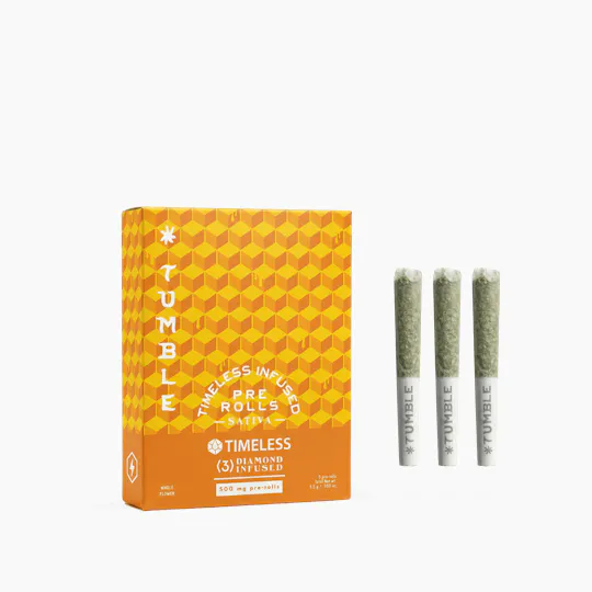 Timeless Vapes - Wet Dream | Tumble Infused Minis | 0.5g each | 3pk - 1