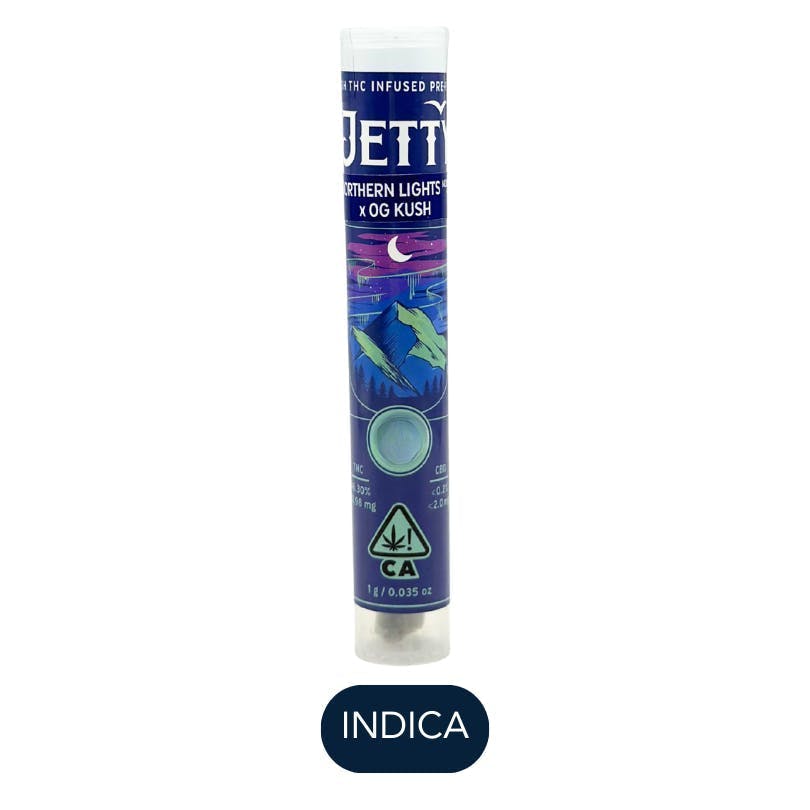 Jetty Extracts - Northern Lights x OG Kush | Infused Minis | 0.5g each | 5pk - 1