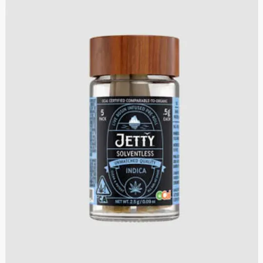 Jetty Extracts - Crumpets x Crumpets | Live Rosin Infused Minis | 0.5g each | 5pk - 1