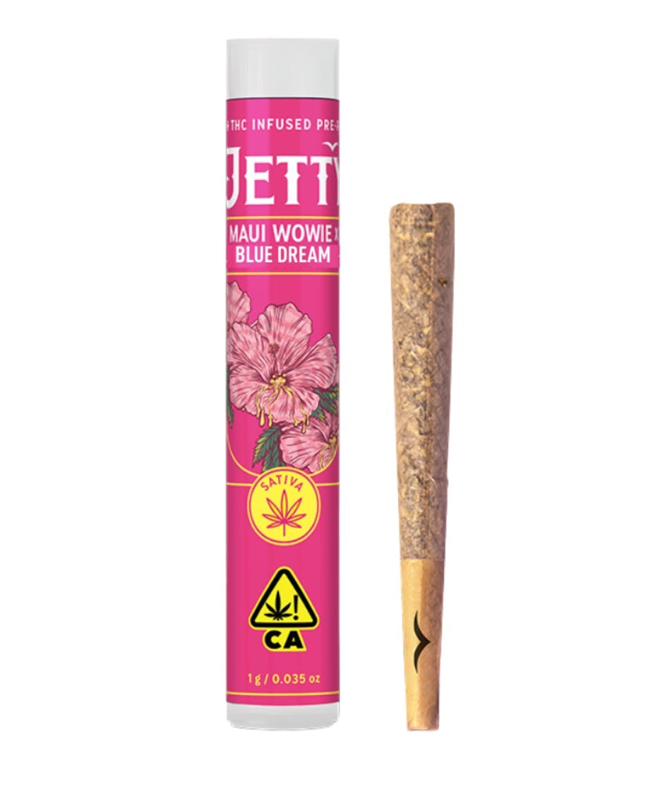 Jetty Extracts - Maui Wowie x Blue Dream | Infused Joint | 1g - 1
